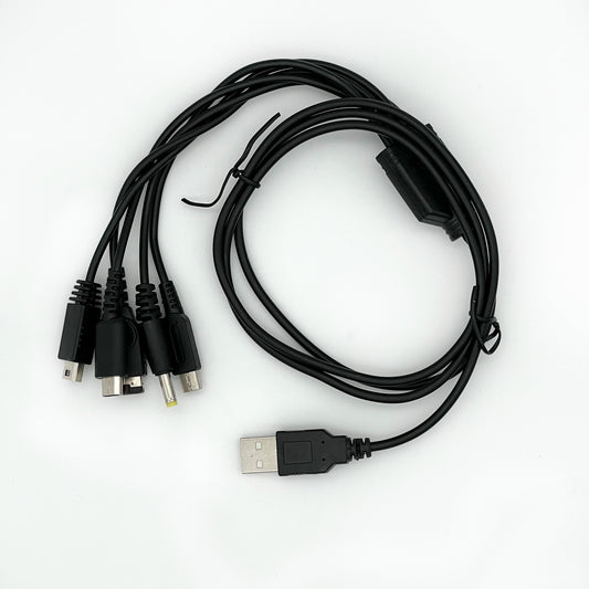 5-in-1 Charging Cable for Handheld Consoles