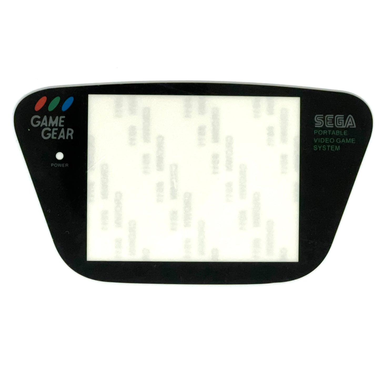 Game Gear Replacement Screen Lens (Plastic) - Flat Surface